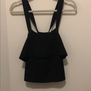 Madewell ribbed blouse tank top XS